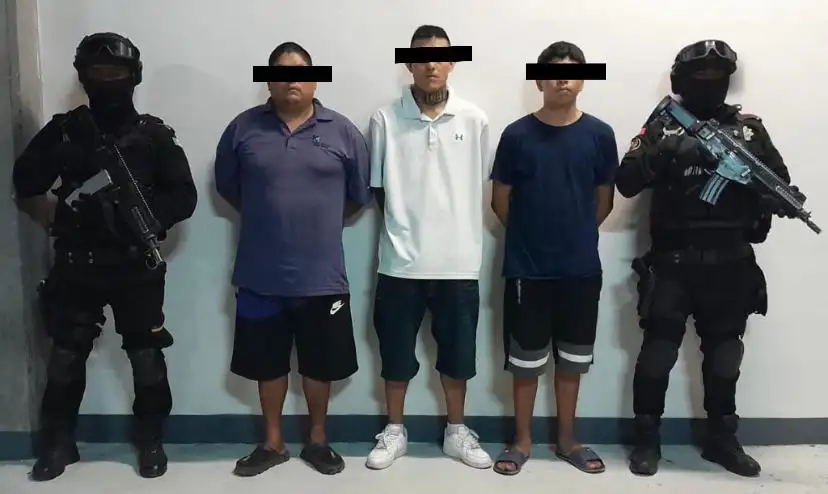 Detienen a ocho integrantes de la delincuencia organizada con presencia ...