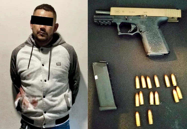 Arrestan a hombre por dispararle a su pareja en Guadalupe - Ciudad de Noche