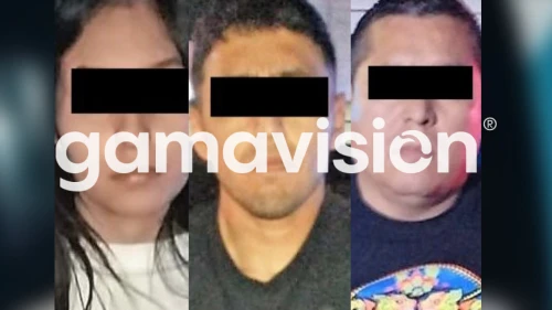 Detienen a 3 con arma y droga en Monterrey