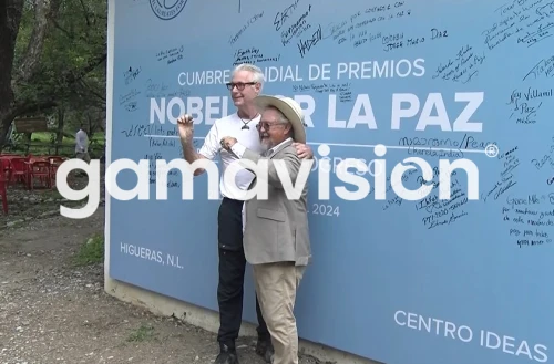 Centro IDEAS recibe a galardonados de Premios Nobel de la Paz