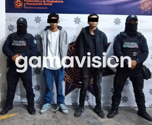 Detienen a dos hombres con droga en Guadalupe - Ciudad de Noche