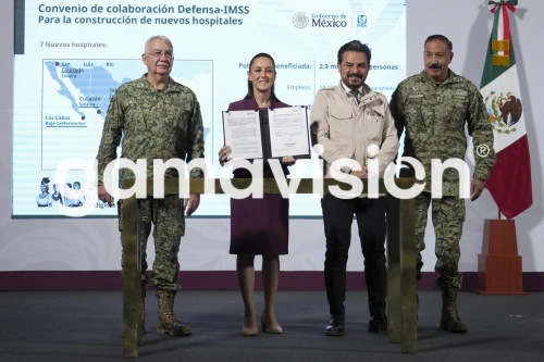 IMSS y SEDENA firman convenio para la construcción de nuevos hospitales