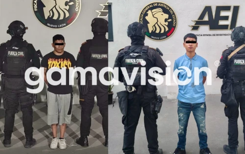 Capturan a hombres con drogas y armas en Monterrey