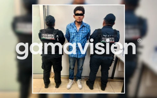 Detienen a hombre por agredir a su expareja en el municipio de Juárez