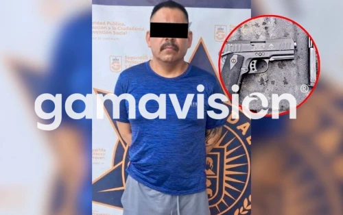 Detienen a hombre por amenazar a su esposa e hijo en Guadalupe