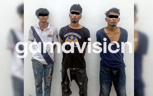 Detienen a tres hombres por riña y robo en un negocio en Escobedo