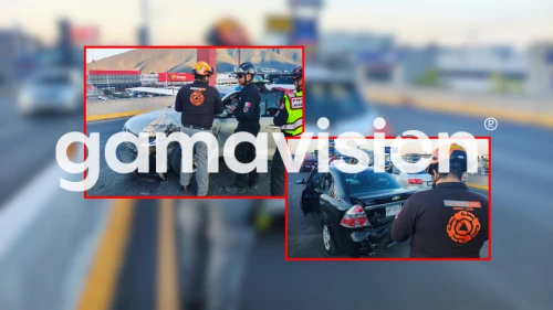 Choque múltiple deja una lesionada en Av. Garza Sada de Monterrey