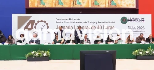 Jornada de 40 horas semanales en México avanza en comisiones