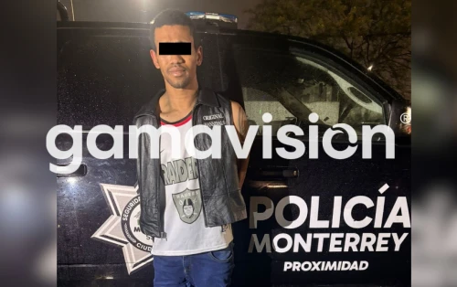 Detienen a hombre por amenazar de muerte a una persona en Monterrey